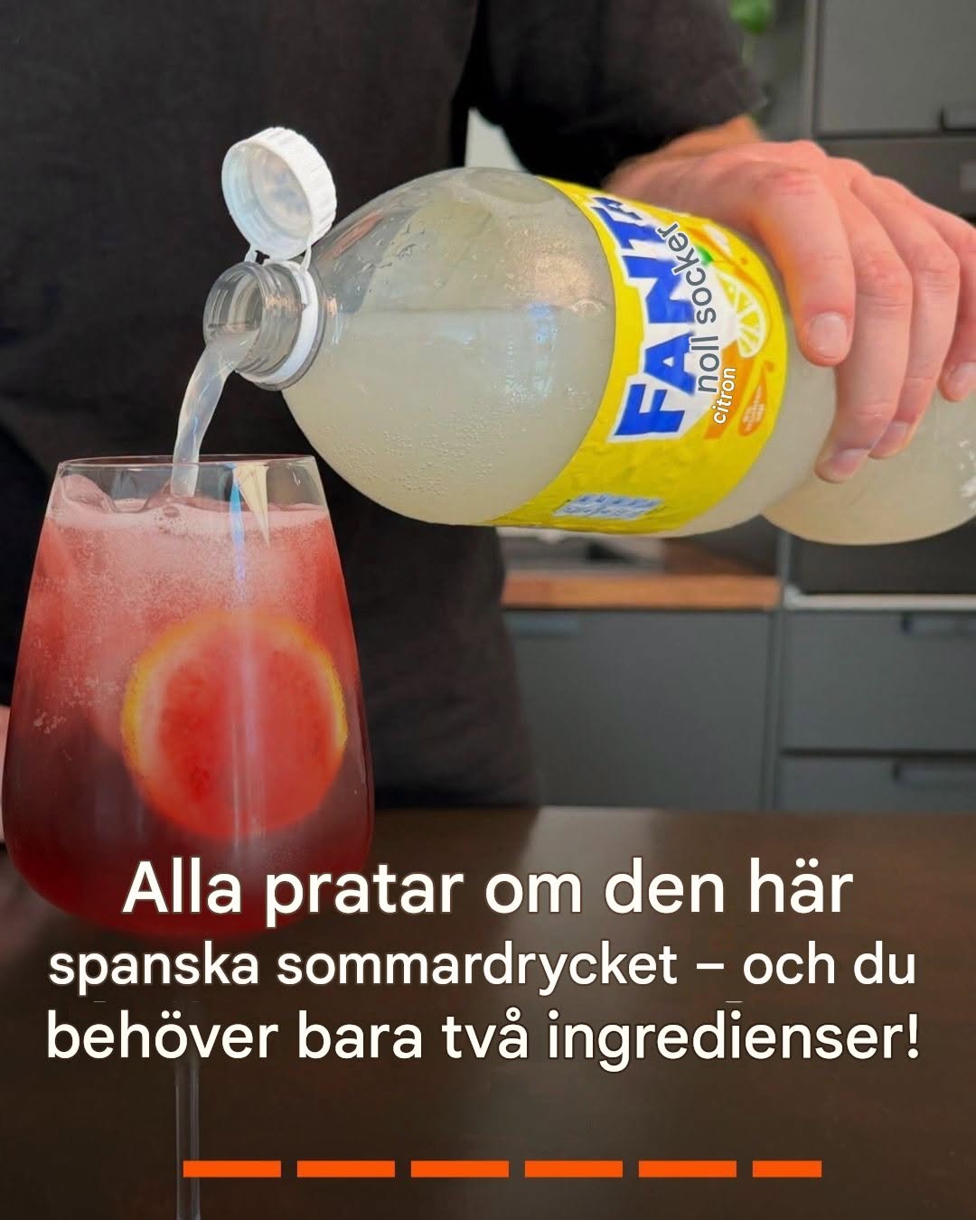 Alla pratar om den här spanska sommardrycket – och du behöver bara två ingredienser!