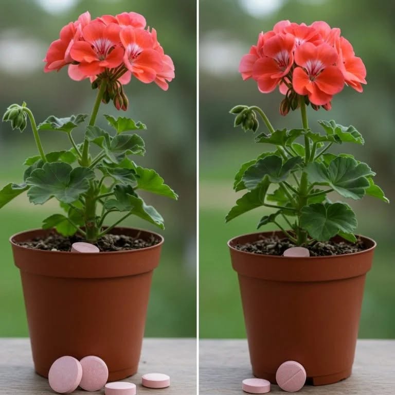En tablett räcker för att få vilken blomma som helst i huset att blomma: den vaknar omedelbart till liv.