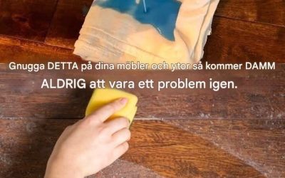 Använd detta på möbler och ytor och säg adjö till dammproblem
