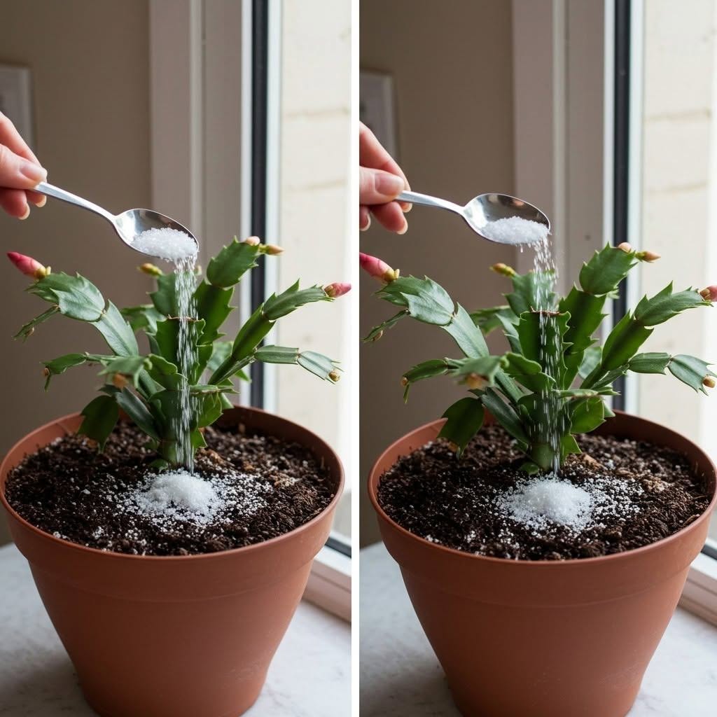 1 tesked räcker till varje blomma du har i ditt hem och blomningen är garanterad