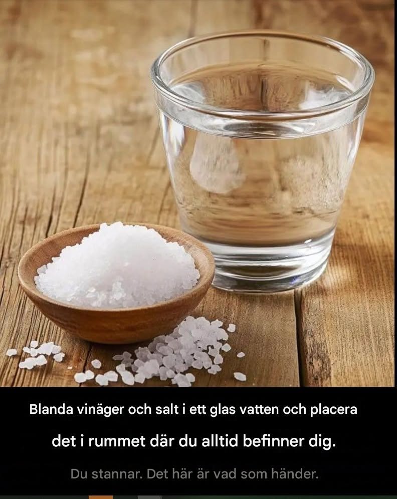 En blandning av vinäger, salt och vatten – funktion och användningsområden