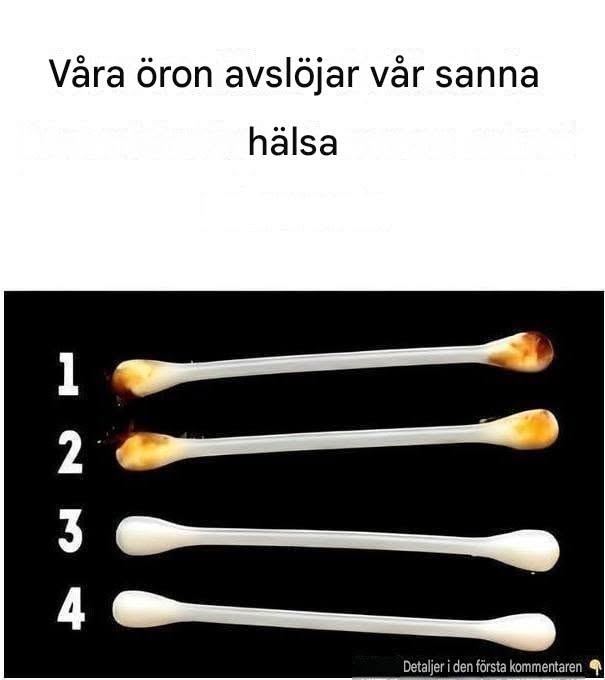 Våra öron avslöjar vår sanna hälsa