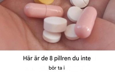 Åtta piller du inte bör ta eftersom de skadar dina njurar