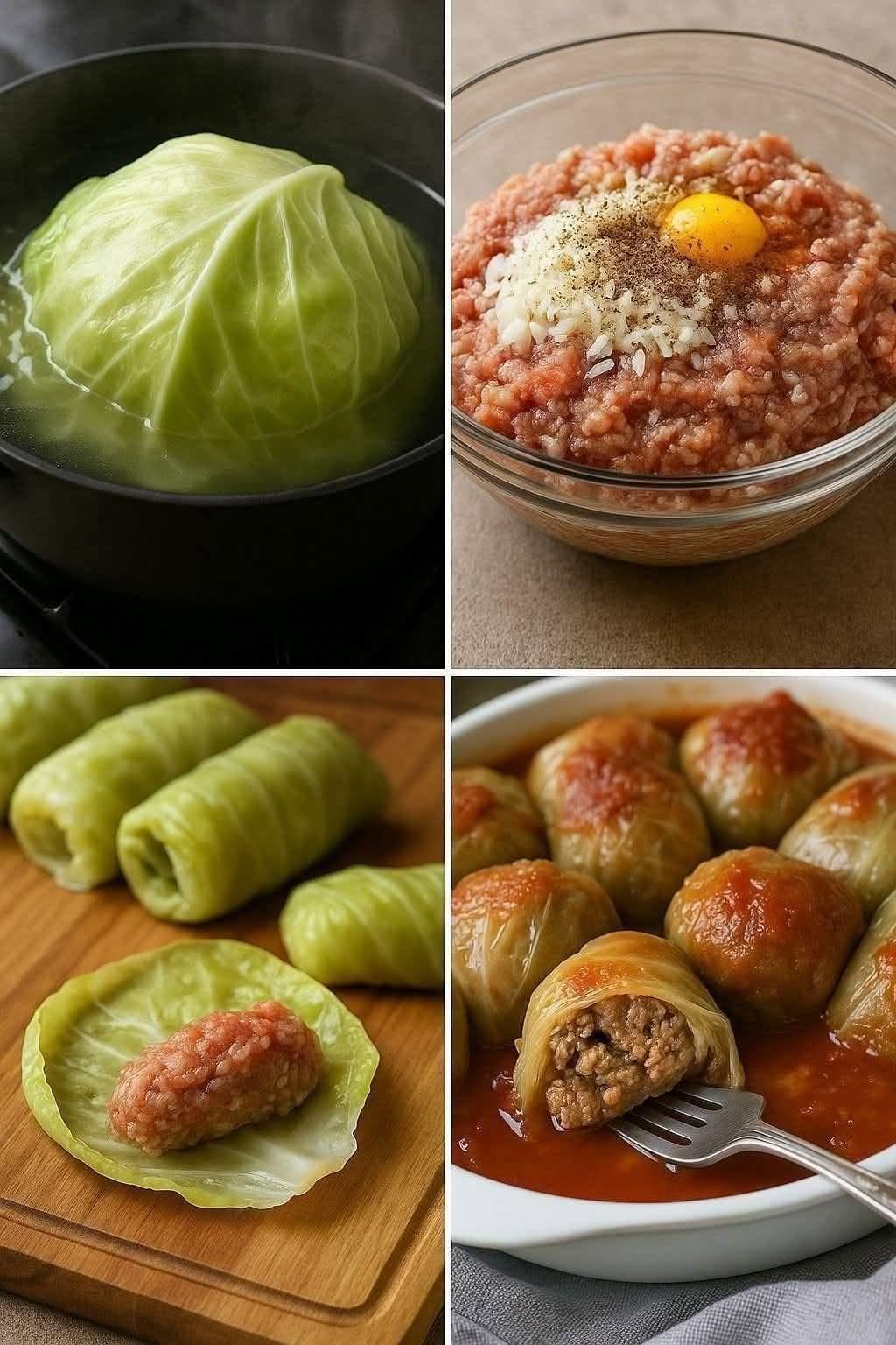 Recept på fylld kålrulle