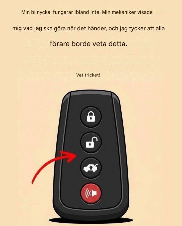 Testa dessa knep om din bilnyckel slutar fungera.