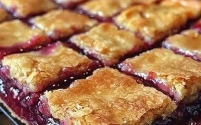Shortbread-rutor med körsbärssylt i airfryer: Det läckra och enkla receptet