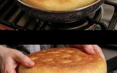 Hembakat stekpannabröd: Jag ska visa dig hur man bakar bröd hemma utan att använda ugn: enkelt, snabbt och gott.