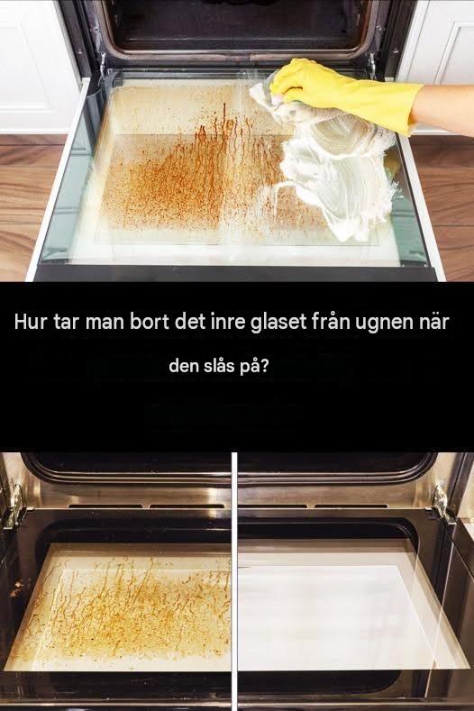 Hur rengör man ugnens insida utan att ta isär den?