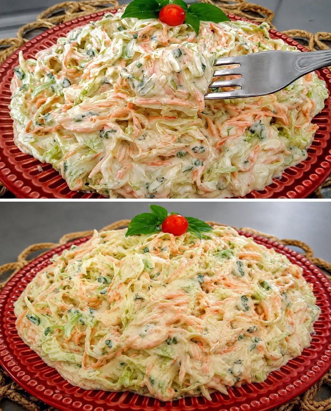 Coleslaw: min sommarfavorit! En utsökt sallad som passar perfekt till vilken rätt som helst.