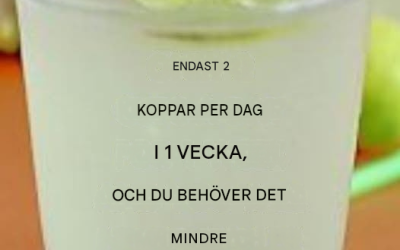Bränn magfett som en galning med denna enkla dagliga dryck