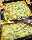 Stekt grönsakspizza