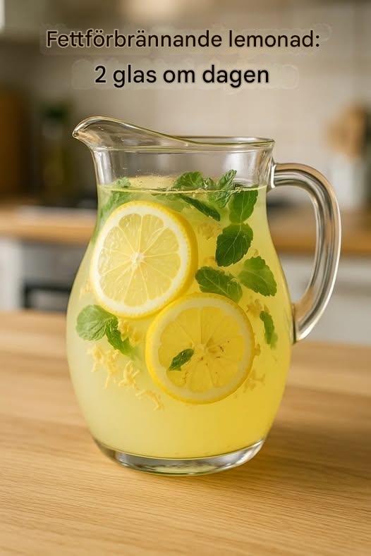 Fettförbrännande lemonad Jag lägger till denna ingrediens och går ner mycket i vikt