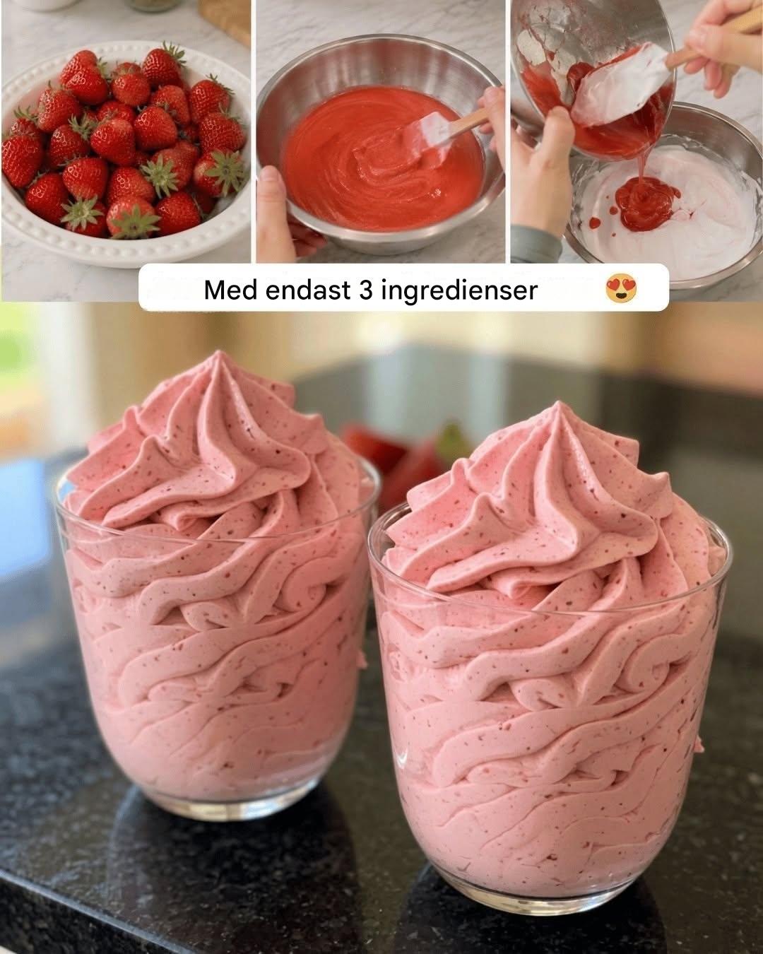 auto_awesome Traduction de : Mousse Fraise Ultra Crémeuse — 3 Ingrédients et Résultat Bluffant Essayez avec l’orthographe : Mousse Fraise Ultra Crémeuse — 3 Ingrédients & Résultat Bluffant 64 Ultrakrämig jordgubbsmousse — 3 ingredienser och fantastiska resultat