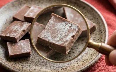 Är det säkert att äta choklad som har blivit vit?