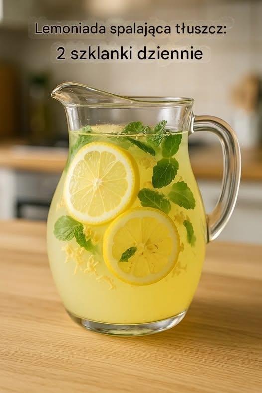 Lemoniada spalająca tłuszcz Dodaję ten składnik i spårade dużo wagi
