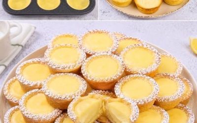 96 Mini-citrontarteletter: ett recept på en utsökt, smakrik och aromatisk dessert som alla kommer att älska!