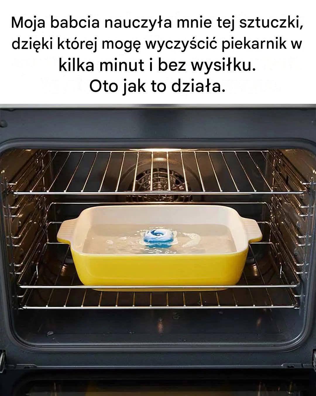 Oto prosty, staromodny sposób na wyczyszczenie piekarnika