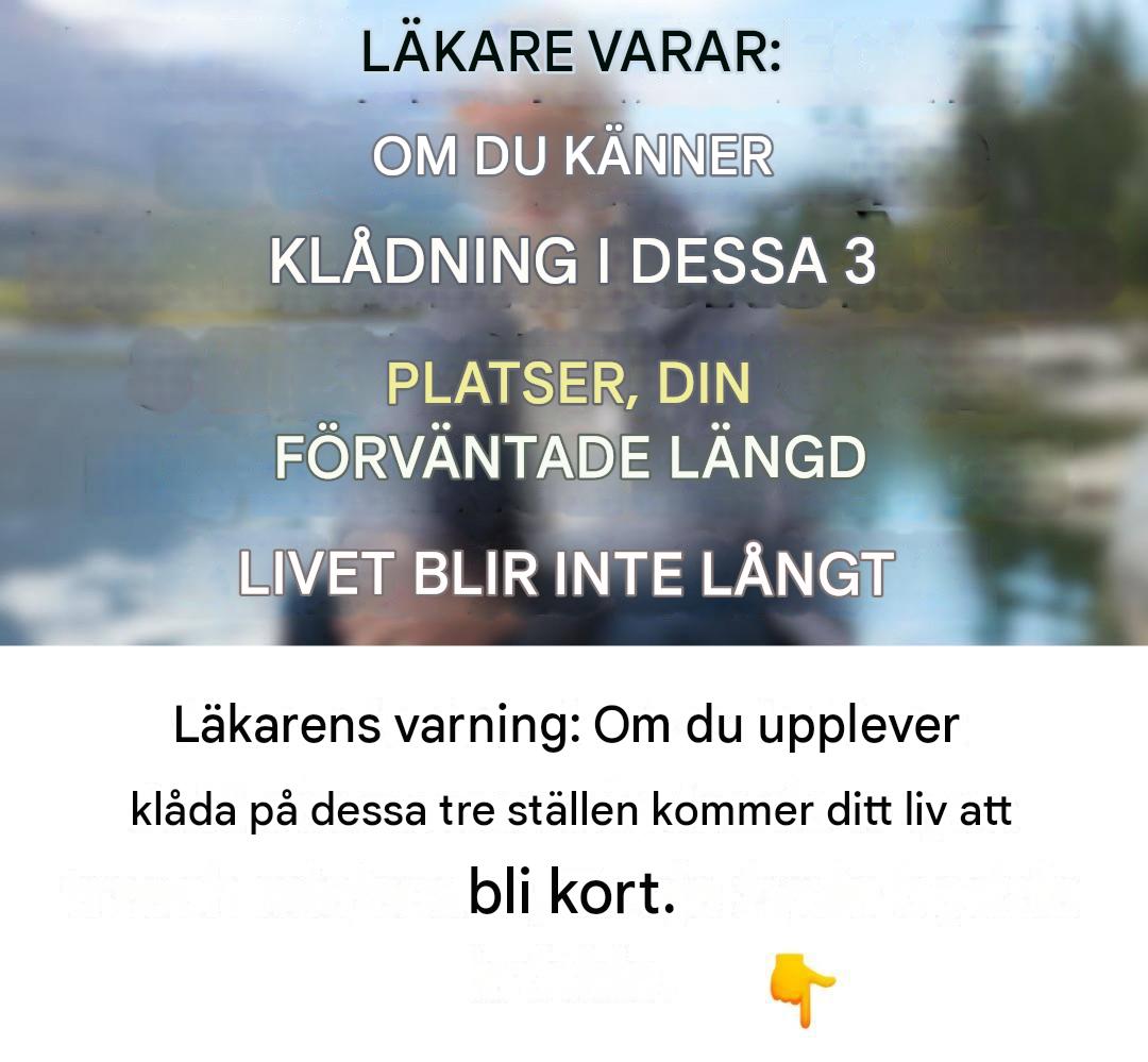 Läkarvarning: Om du kliar på dessa 3 ställen blir din förväntade livslängd kort