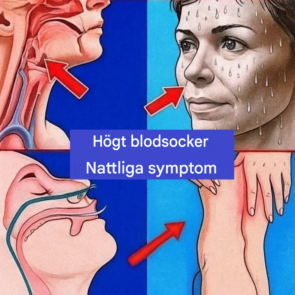 Nattliga symtom som tyder på högt blodsocker (1/2)