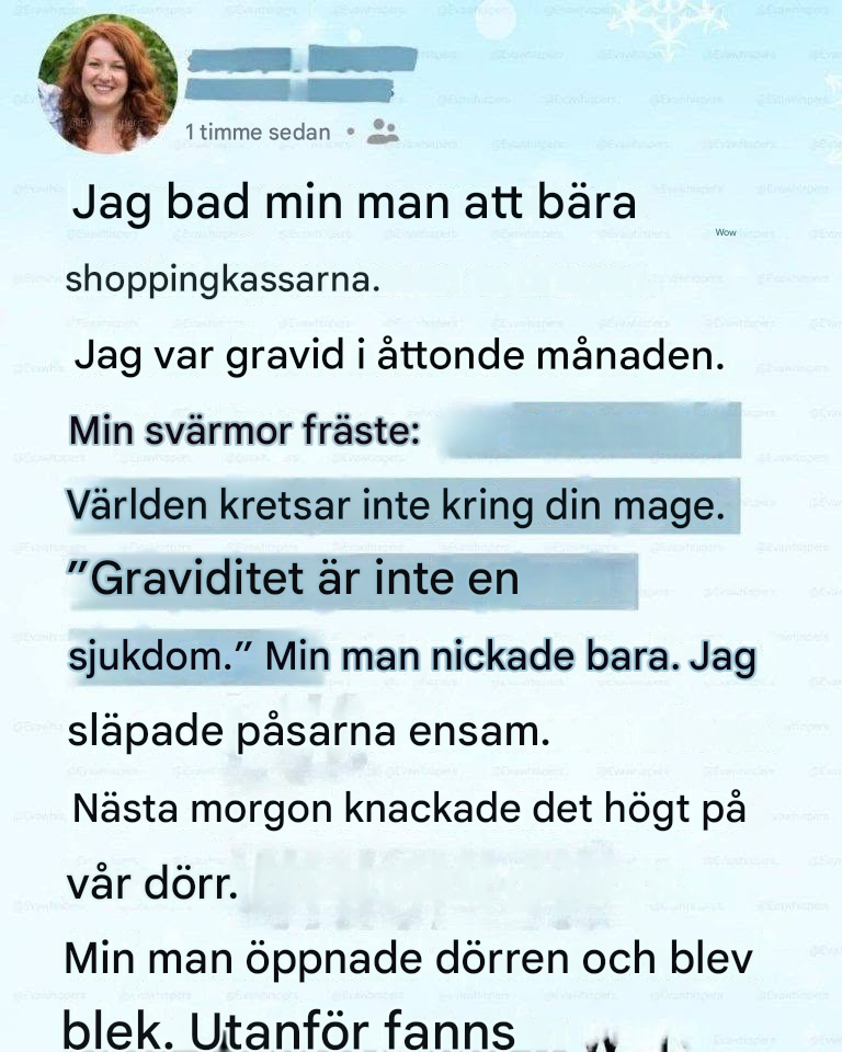 När min graviditet trivialiserades och en oväntad röst äntligen hördes