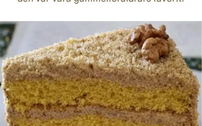 Vi glömde bort den här kakan i 30 år, trots att den var våra gammelföräldrars favorit.