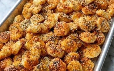 Alla typer av bagel-snacks