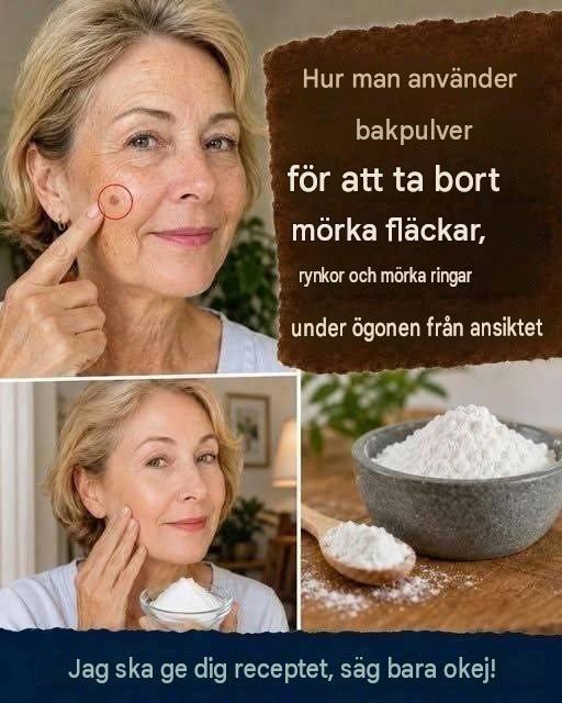 Hur man använder bakpulver i hudvård: tips för mörka fläckar, rynkor och mörka ringar