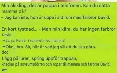 Dagens skämt: Mamma och farbror David