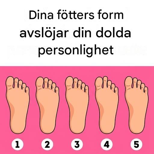 Tänk om formen på dina fötter avslöjade några av dina personlighetsdrag? Sedan antiken har vissa kulturer förknippat formen på dina tår med din karaktär. Oavsett om det är ren nyfikenhet eller en rolig observation, kan det här lilla testet överraska dig.