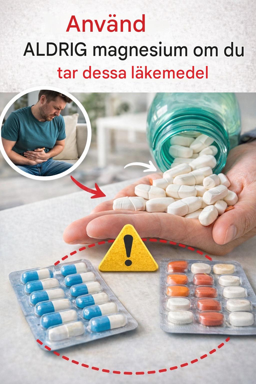 Magnesiuminteraktioner: Vad du behöver veta innan du kombinerar det med läkemedel eller kosttillskott