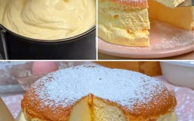 Jag gör den två gånger i veckan: Cloud Cake. Du lägger bara allt i mixern > Jag skickade den till personen som skickade den. Hej. Ingredienser: 200 g mjukgjord färskost, 50 g mjukgjort osaltat smör, 100 ml mjölk, 4 stora separerade ägg, 70 g socker, 40 g kakmjöl, 10 g majsstärkelse, 1 tsk vaniljextrakt. Jag måste bara säga något för att fortsätta få mina recept…. Tack. Recept i den första (KOMMENTAR)