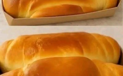 Recept på mjukt och ekonomiskt hembakat bröd (enkelt, snabbt och luftigt). Se fler instruktioner i första kommentaren.