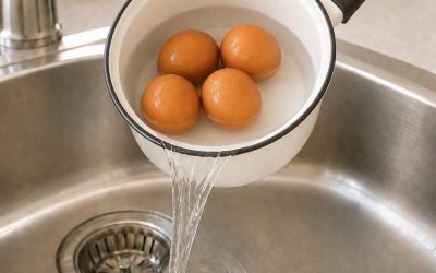 Släng inte vattnet som används för att koka ägg: ett enkelt tips, men också användbart för krukväxter.