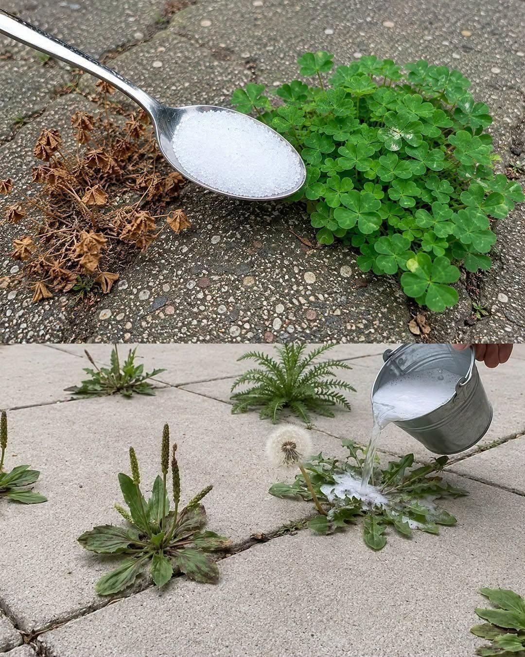 Naturlig och kraftfull hemlagad ogräsbekämpning
