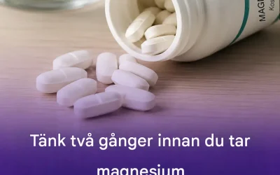 Tar du magnesium? Hälsoexperter säger att dessa två grupper måste vara särskilt försiktiga.
