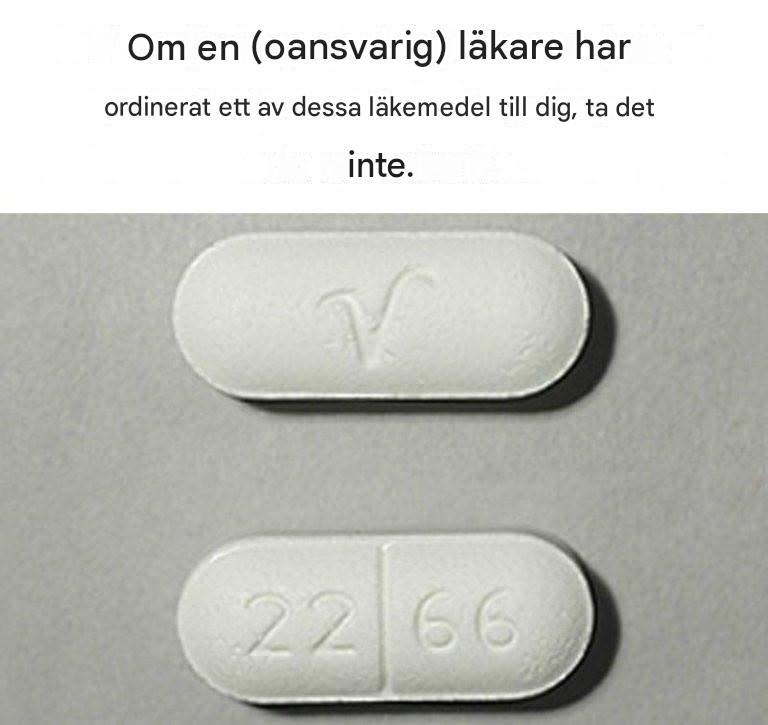 Om en läkare någonsin ordinerat dig ett av dessa läkemedel, bör du läsa detta omedelbart