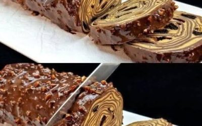 Chokladrulad utan bakning!