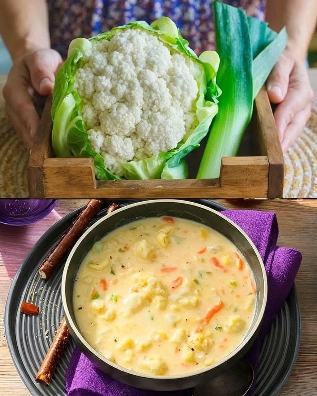 EXTRAKRÄMIG BLOMKÅLSSOPPA