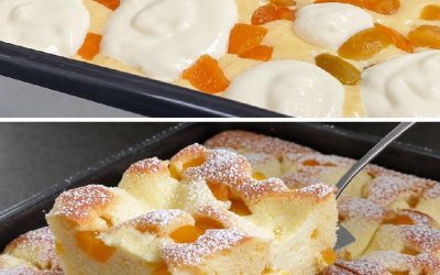 En mjuk, kvargig och fruktig kaka som alltid blir en succé