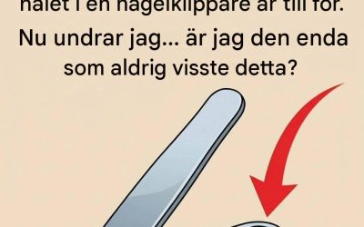 Varför din nagelklippare har det lilla runda hålet och varför det fortfarande spelar roll idag