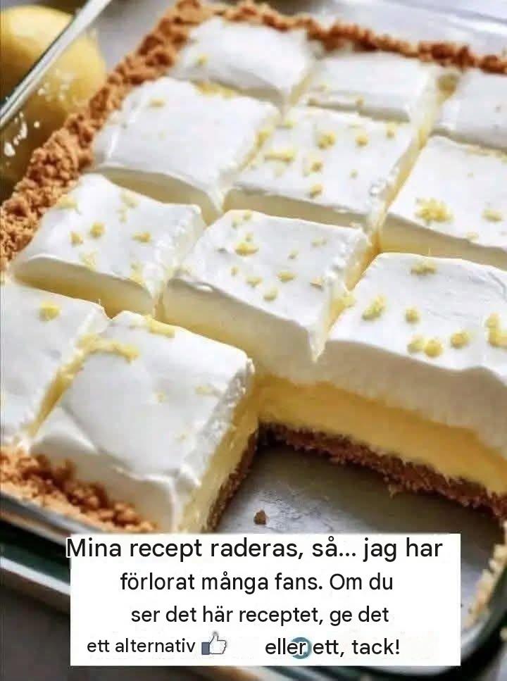 Sökresultat för: Citronkrämdessert utan bakning
