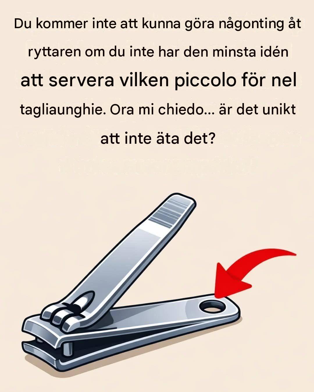 Se vilken piccolo buco sul tuo Clipper per unghie? Ecco A Cosa Serve In Realtà