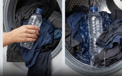 Lägg en tom plastflaska i tvättmaskinen: Det enkla tricket som de flesta inte känner till