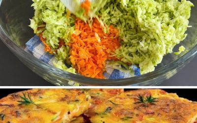 Den godaste zucchinikakan från ugnen! Ett enkelt recept som alltid lyckas.