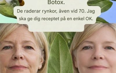 Lagern Medan Botox verkar genom att förlama ansiktsmusklerna, ger lagerblad näring åt huden på djupet och förlänger👇 💬