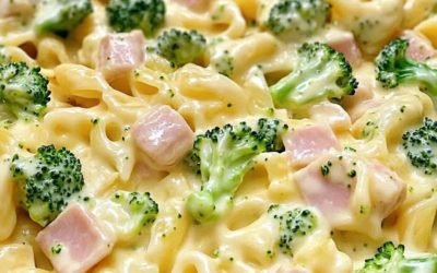Krämig pasta med broccoli och skinka – En krämig pastadryck!