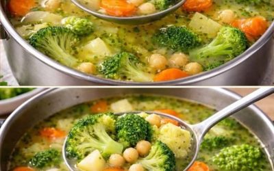 Broccolisoppa – ett krämigt, hälsosamt och lättlagat recept.