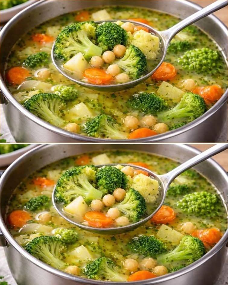 Broccolisoppa – ett krämigt, hälsosamt och lättlagat recept.