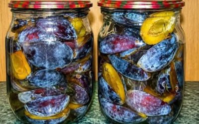 Konserverade plommon utan tillsatt socker – enkelt och naturligt gott