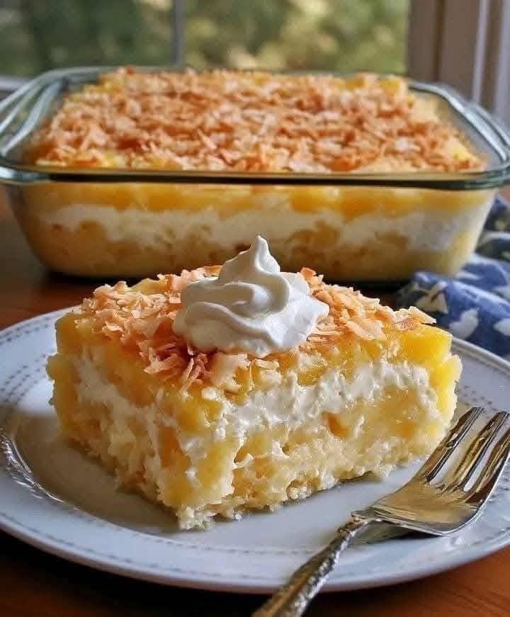 Drömtårta med ananas och kokos!!!
